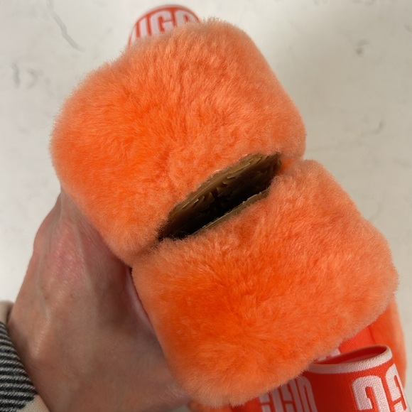 UGG Oh Yeah Slides Orange Women’s Size 9 - Picture 5 of 16